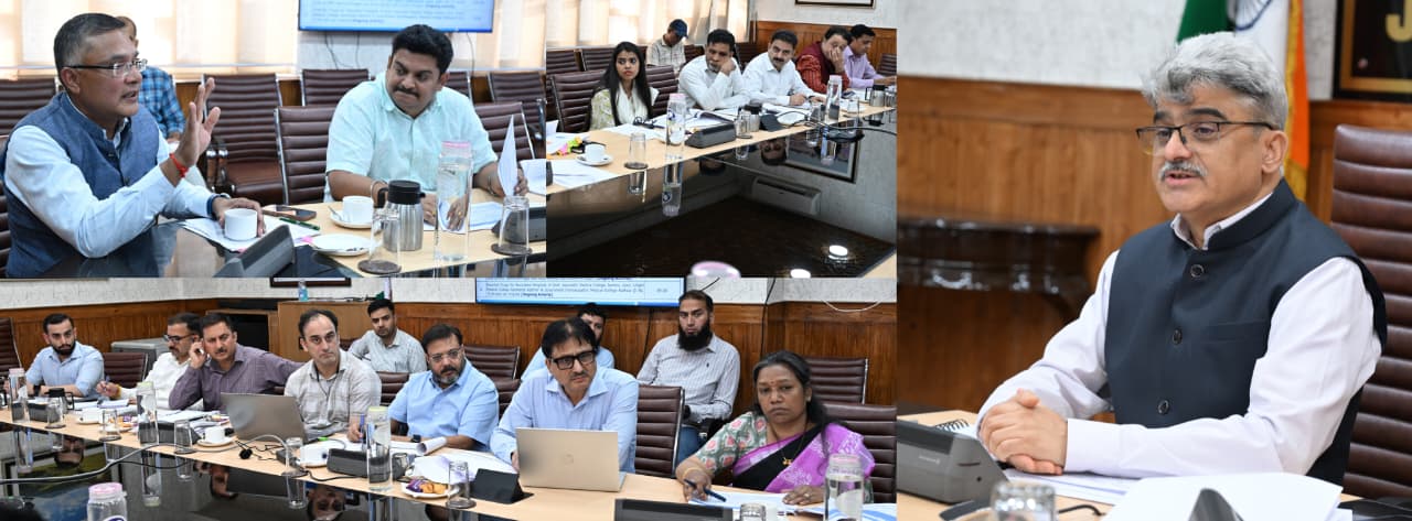 CS stresses strengthening AYUSH infrastructure, outreach and wellness tourism in J&K