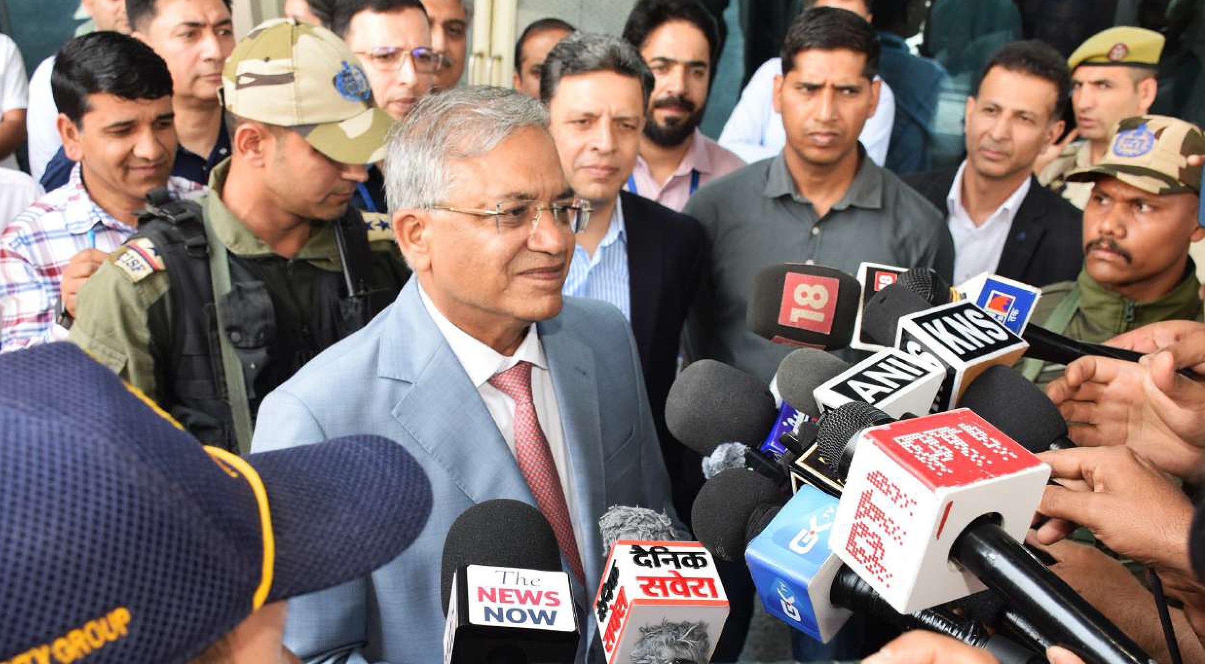 Chief Election Commissioner of India arrives in Srinagar on 3 day visit