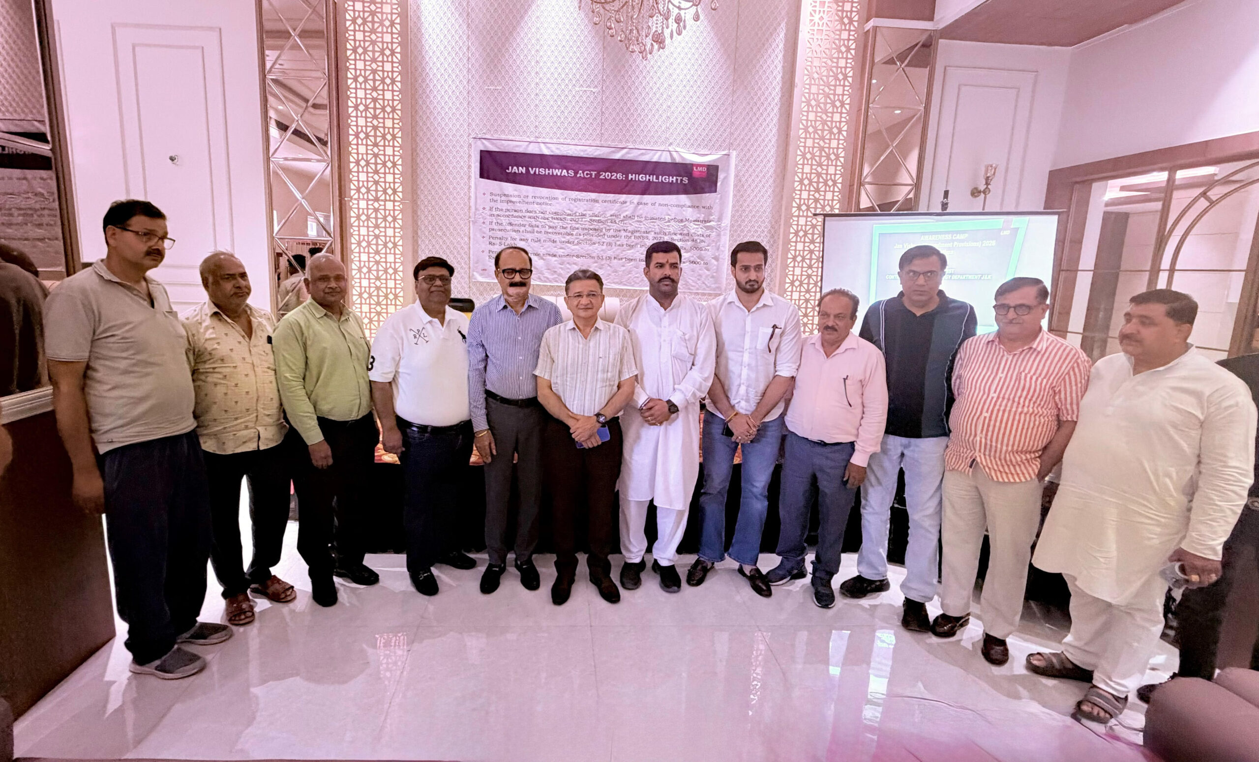 Controller LMD J&K conducts tour of District Kathua
