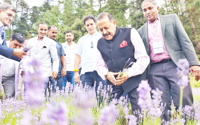 Lavender gave Bhaderwah National Identity, National role in India’s economic growth: Dr Jitendra