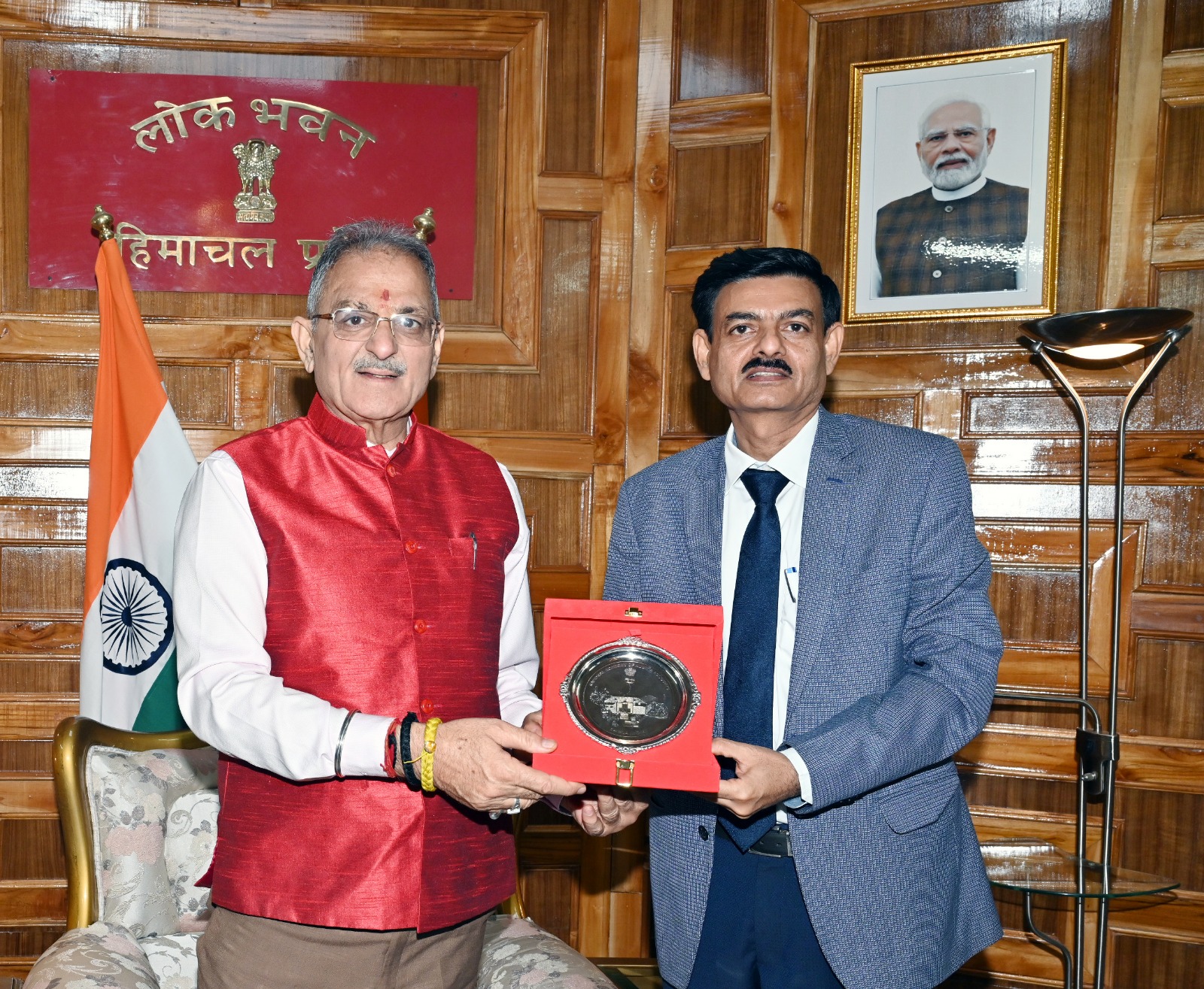 DG National Academy of A&A calls on HP Governor DG National Academy of A&A calls on HP Governor