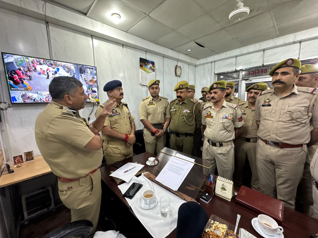 DIG U-R Range chairs security review meeting for Shri Mata Vaishno Devi Shrine