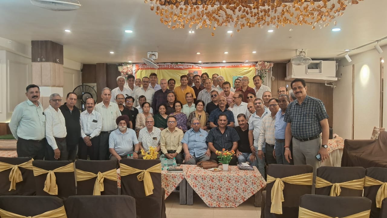Defence Accounts Pensioners Welfare Association celebrates Raising Day with enthusiasm