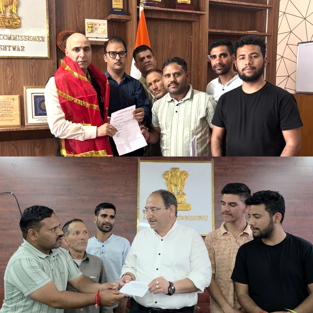 Delegation of SMMJD Trust calls on DDC, ADC Kishtwar; discusses arrangements for annual jagran