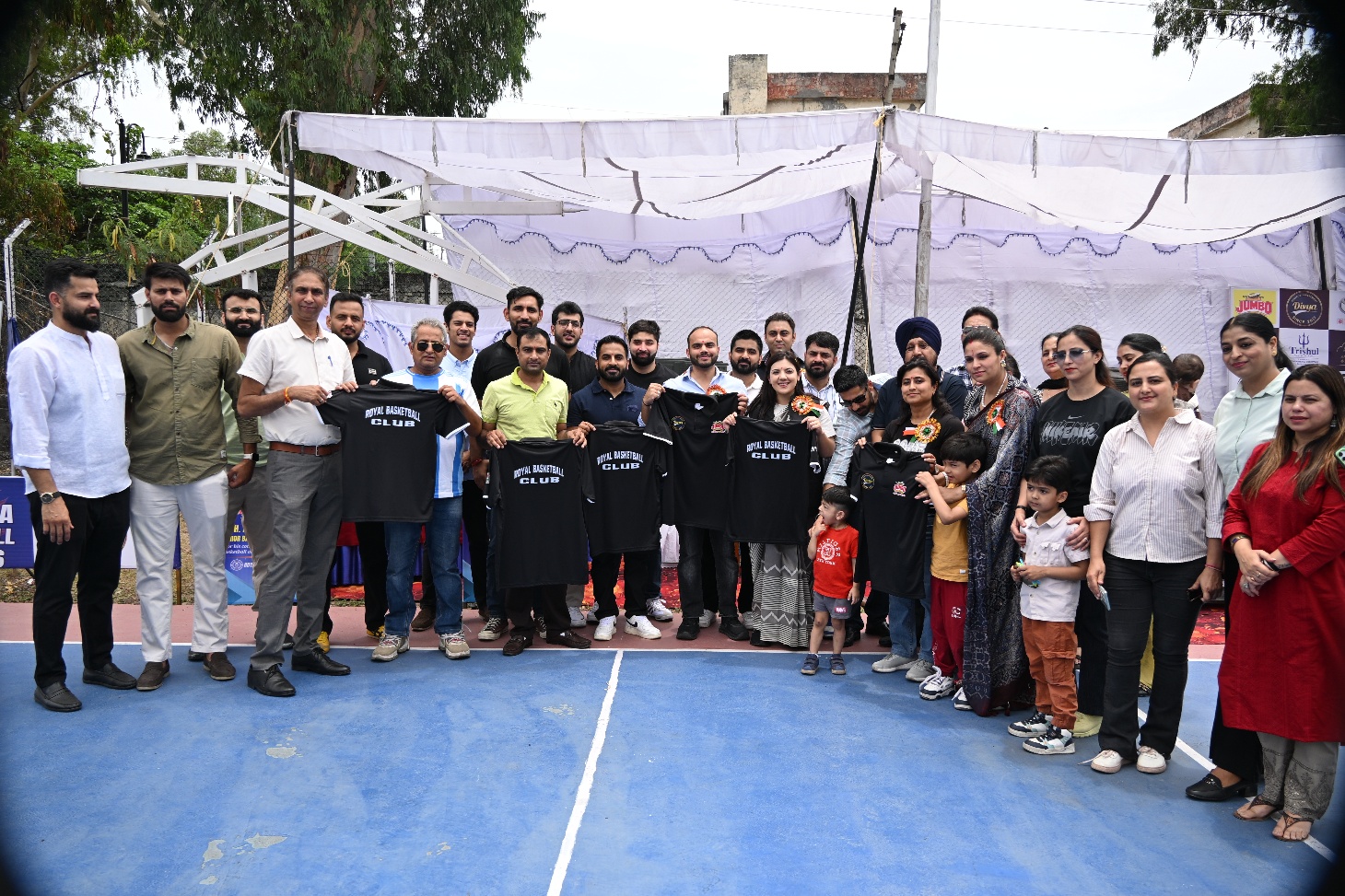 Devyani Rana inaugurates 2nd Ravinder Khajuria Memorial Basketball Tournament at JU