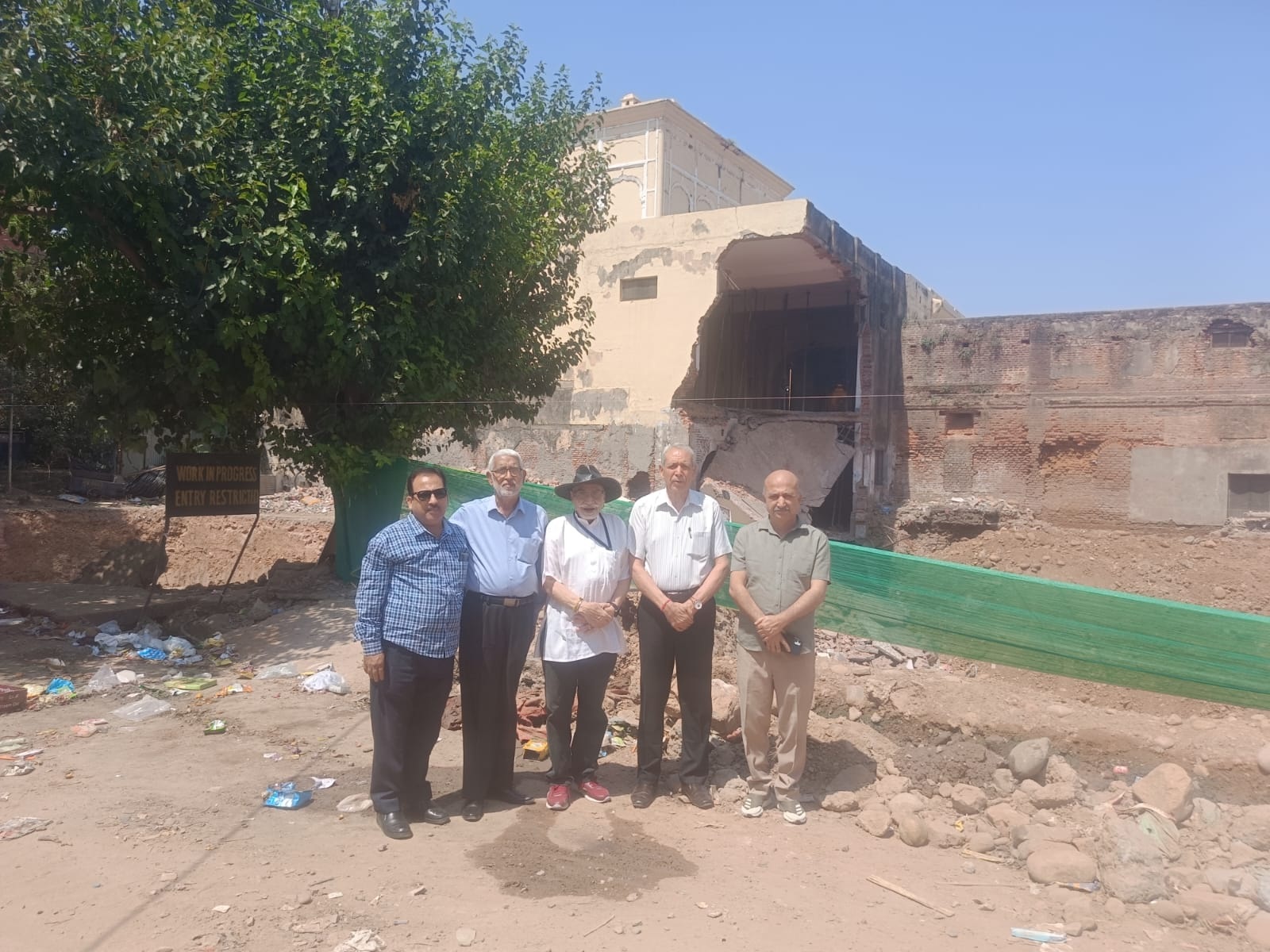 Digging the foundation of 18th century temple shocking: DSS