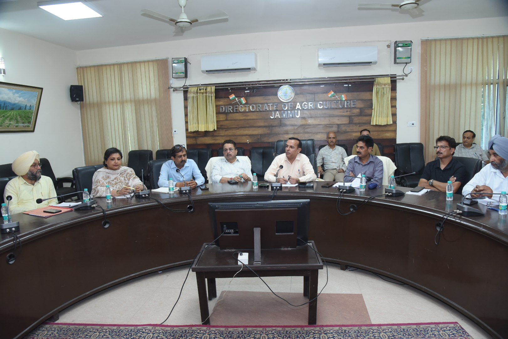 Director Agriculture reviews progress under CSS, CAPEX, infrastructure development projects across Jammu Division