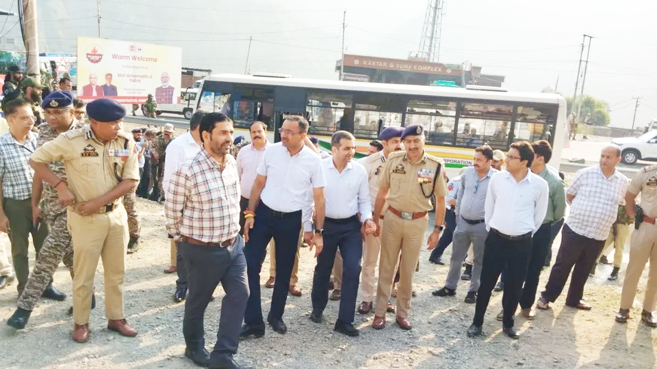 Amarnath Yatra dry run conducted; full-fledged convoy reaches Ramban to review preparedness