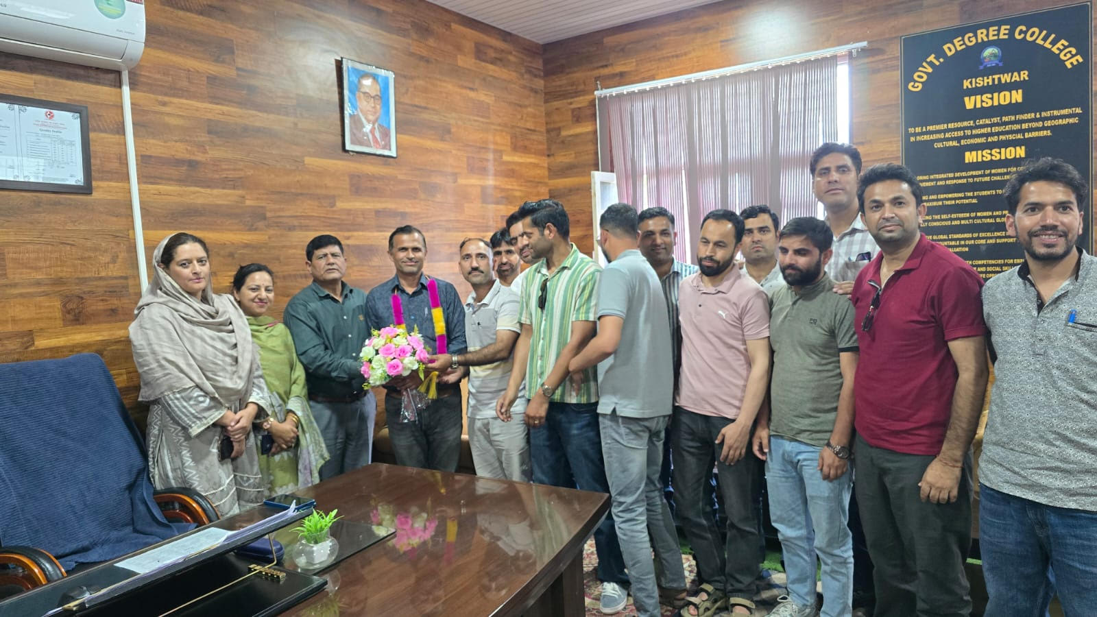 Dr Subhash Chander appointed Staff Secretary of GDC Kishtwar