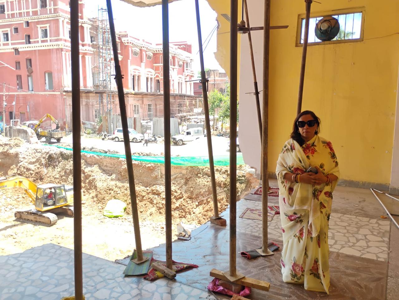 Dr. Ritu Singh expresses concern over damage to historic Shri Gadhadhar Temple, urges immediate restoration