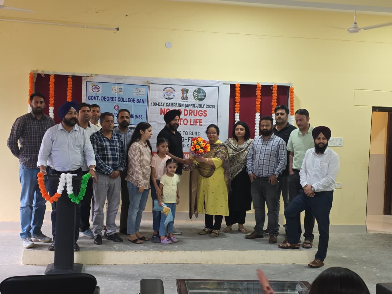 GDC Bani organizes awareness lecture on Drug Abuse under Nasha Mukt Bharat Abhiyan