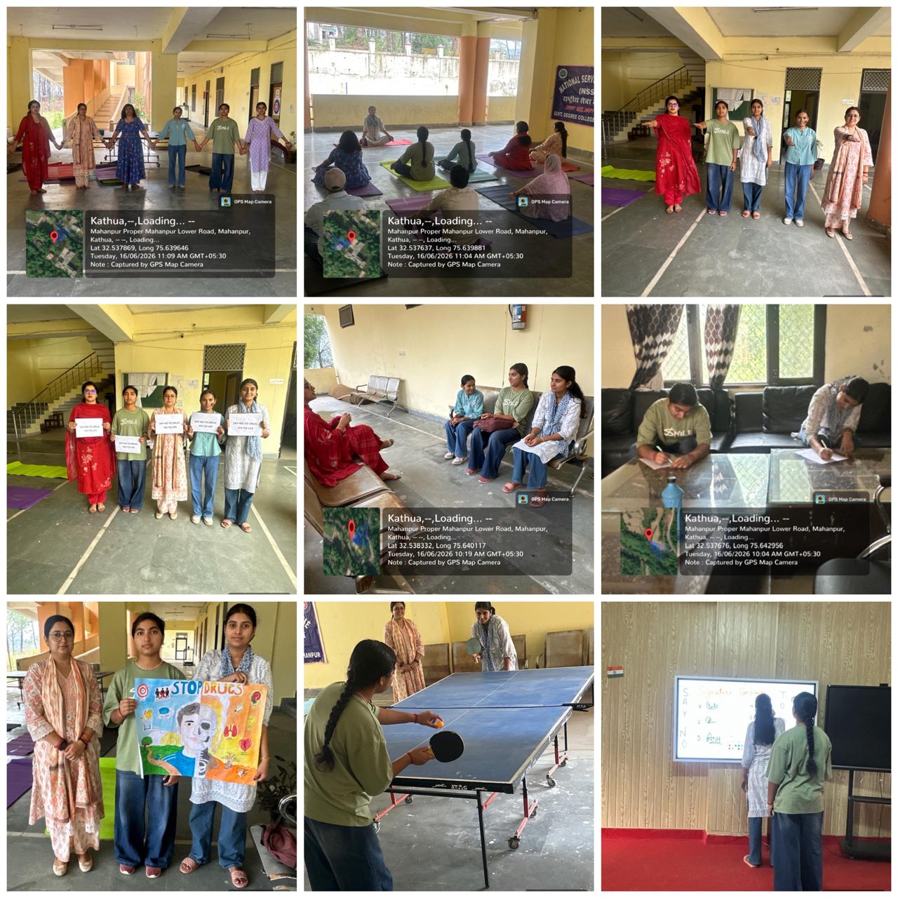 With GDC Mahanpur organizes diverse activities Under 100-Day Nasha Mukt J&K Abhiyan With GDC Mahanpur organizes diverse activities Under 100-Day Nasha Mukt J&K Abhiyan