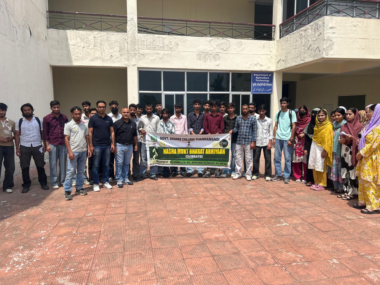 GDC Thannamandi holds festival on Anti-Drug Awareness under NMBA