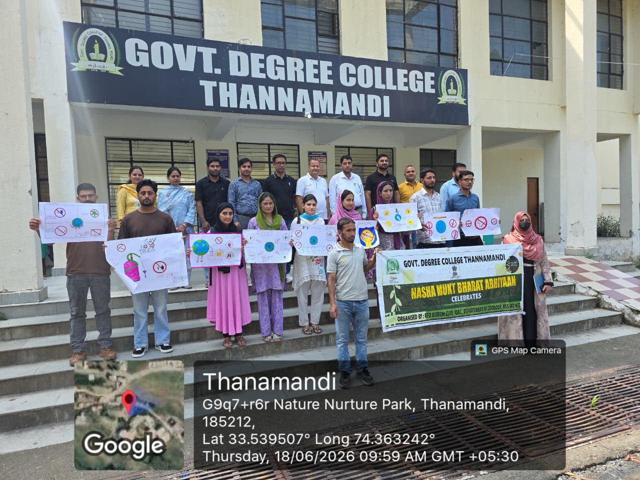 GDC Thannamandi organizes Poster-Making Competition under NMBA