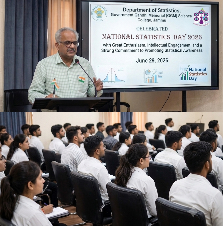 GGM Science College commemorates National Statistics Day 2026