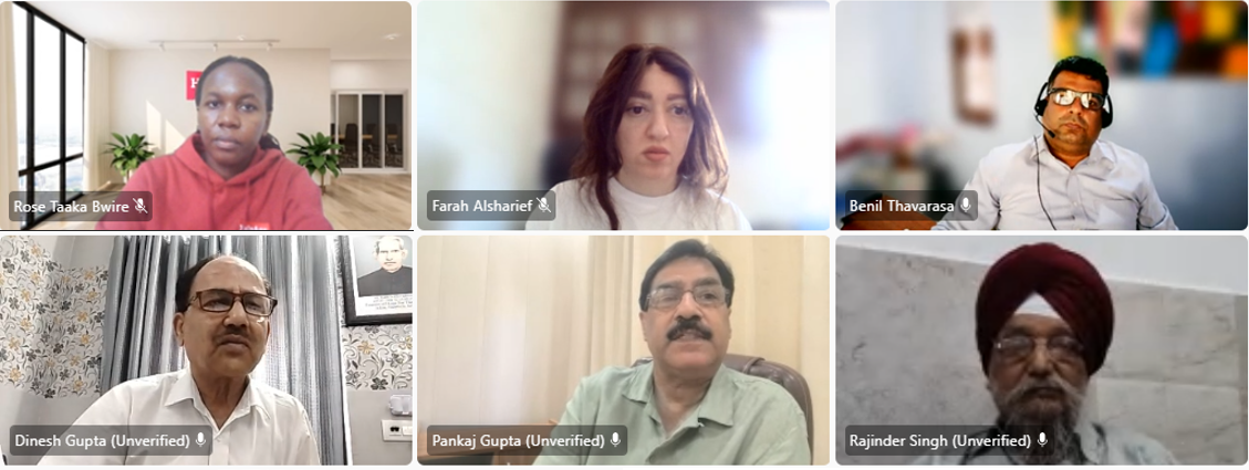 Home for the Aged & Infirm Jammu engages with HelpAge International