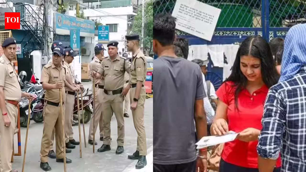 IAF sorties, AI-monitored CCTV feeds and more: Inside NEET-UG re-exam preparations across India
