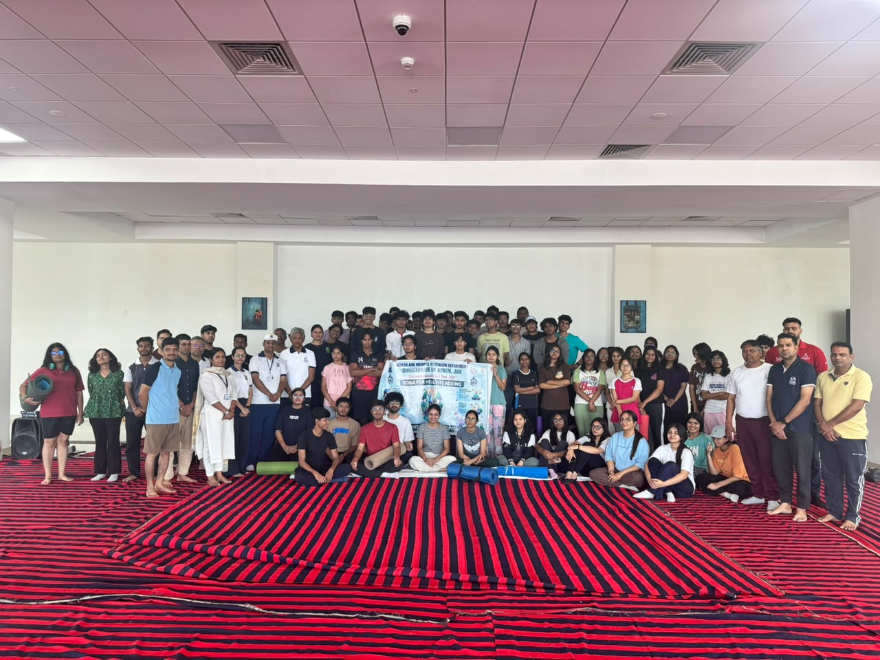IIM Jammu organizes Yoga Session, observes World Blood Donor Day IIM Jammu organizes Yoga Session, observes World Blood Donor Day