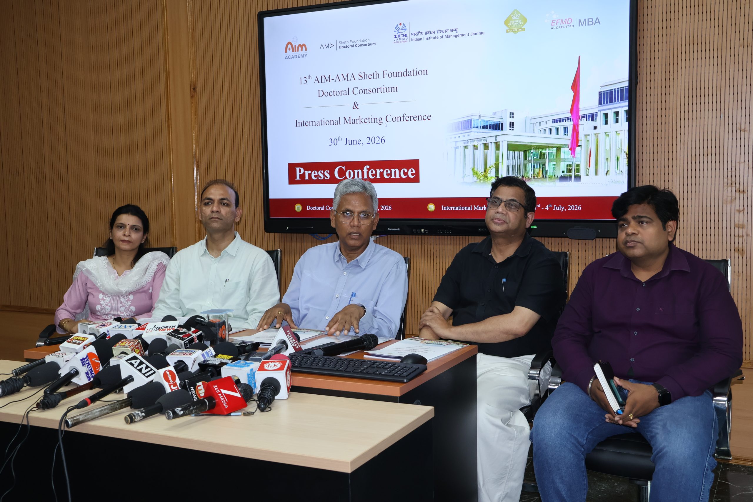 IIM Jammu to host global marketing conference, doctoral consortium from July 1 IIM Jammu to host global marketing conference, doctoral consortium from July 1