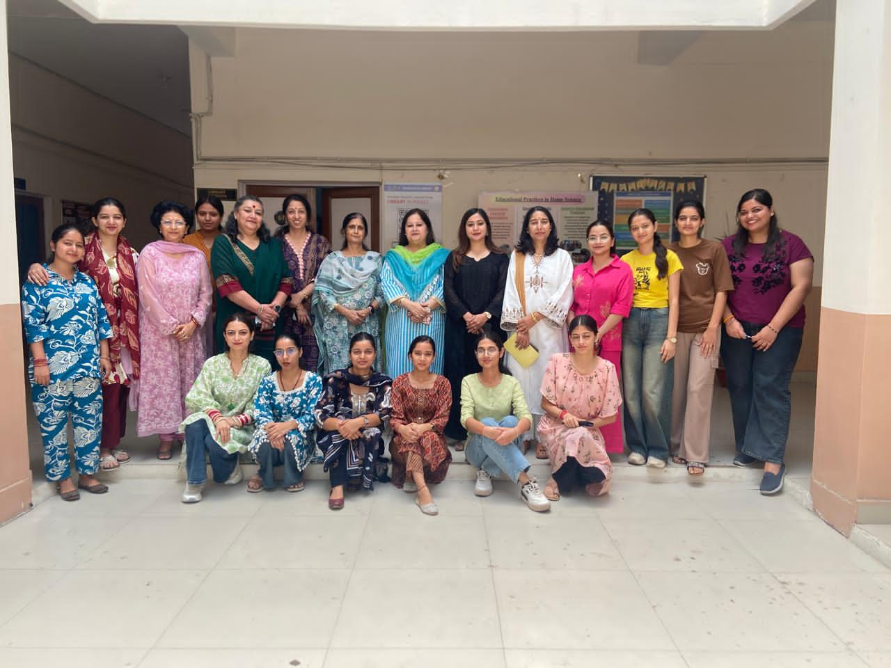 Internship Programme for M.Sc. Home Science (Human Development) students begins at JU