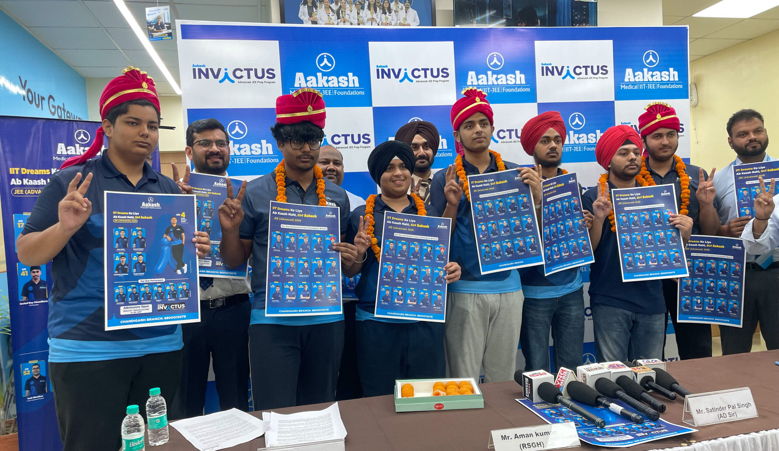 JEE Advanced 2026 topper students felicitated JEE Advanced 2026 topper students felicitated