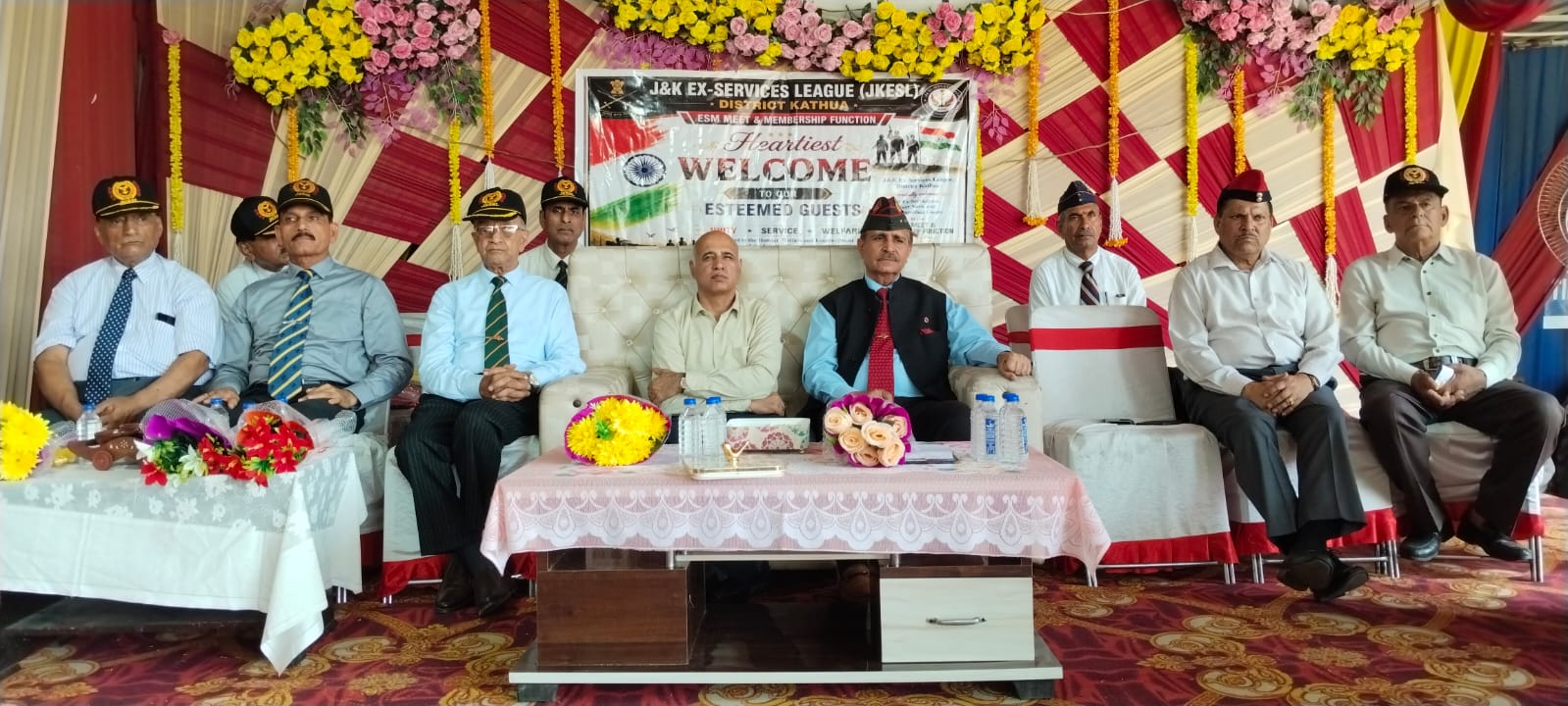 J&K Ex-Services League, J&K Ex-Services Welfare Association Kathua merge to strengthen veterans’ welfare
