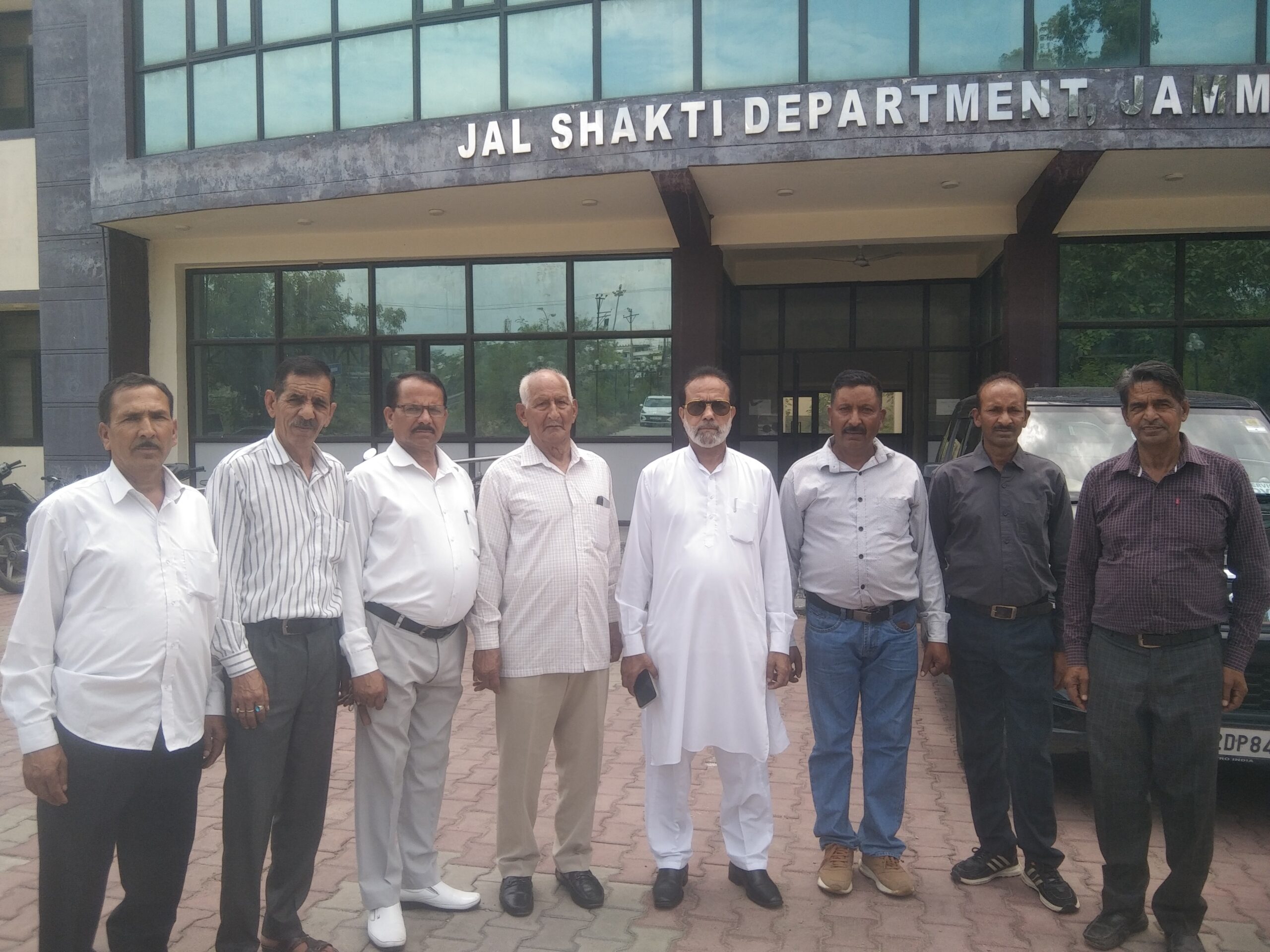 JKNC OBC Cell delegation meets Chief Engineer Jal Shakti Jammu