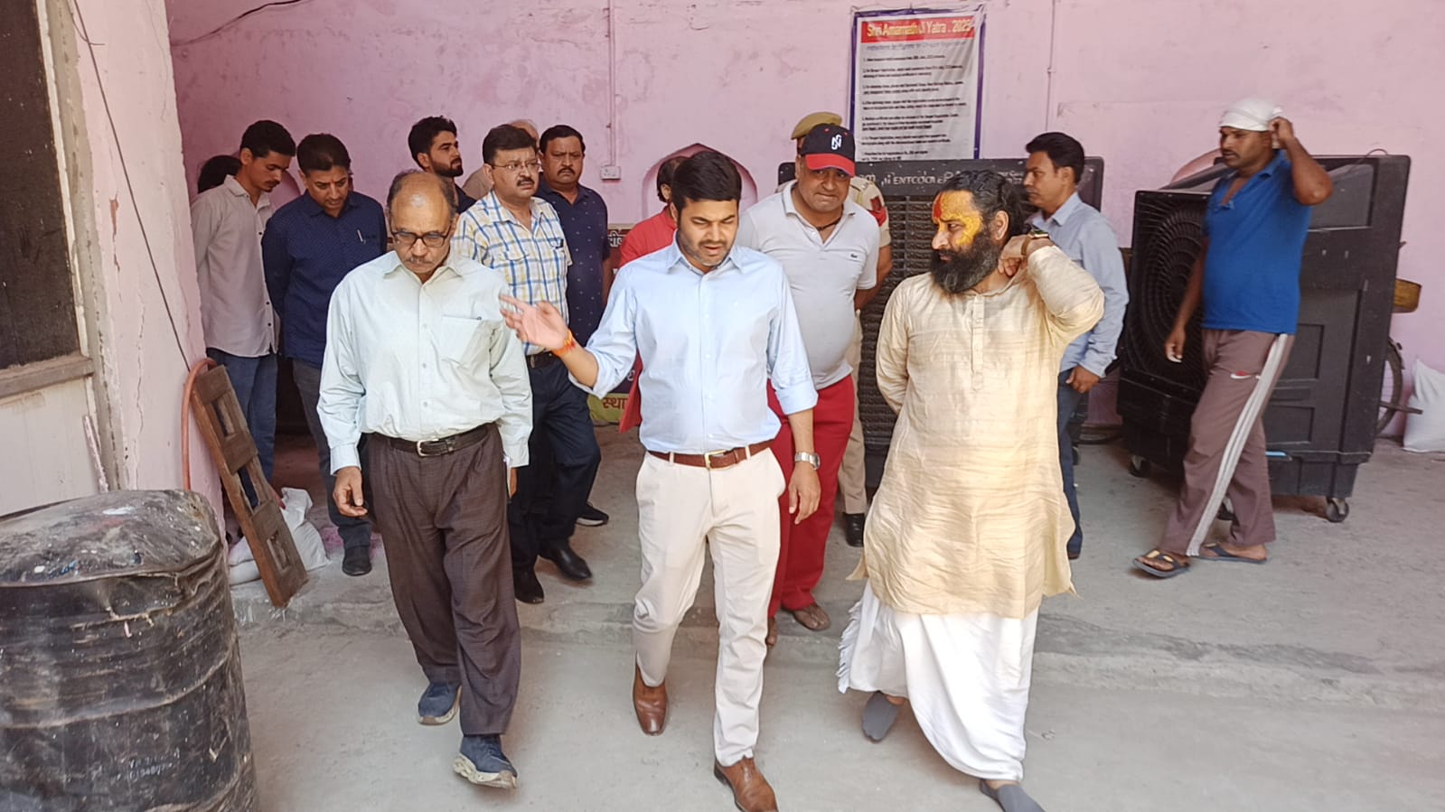 JMC Commissioner reviews arrangements for Shri Amarnath Ji Yatra pilgrims