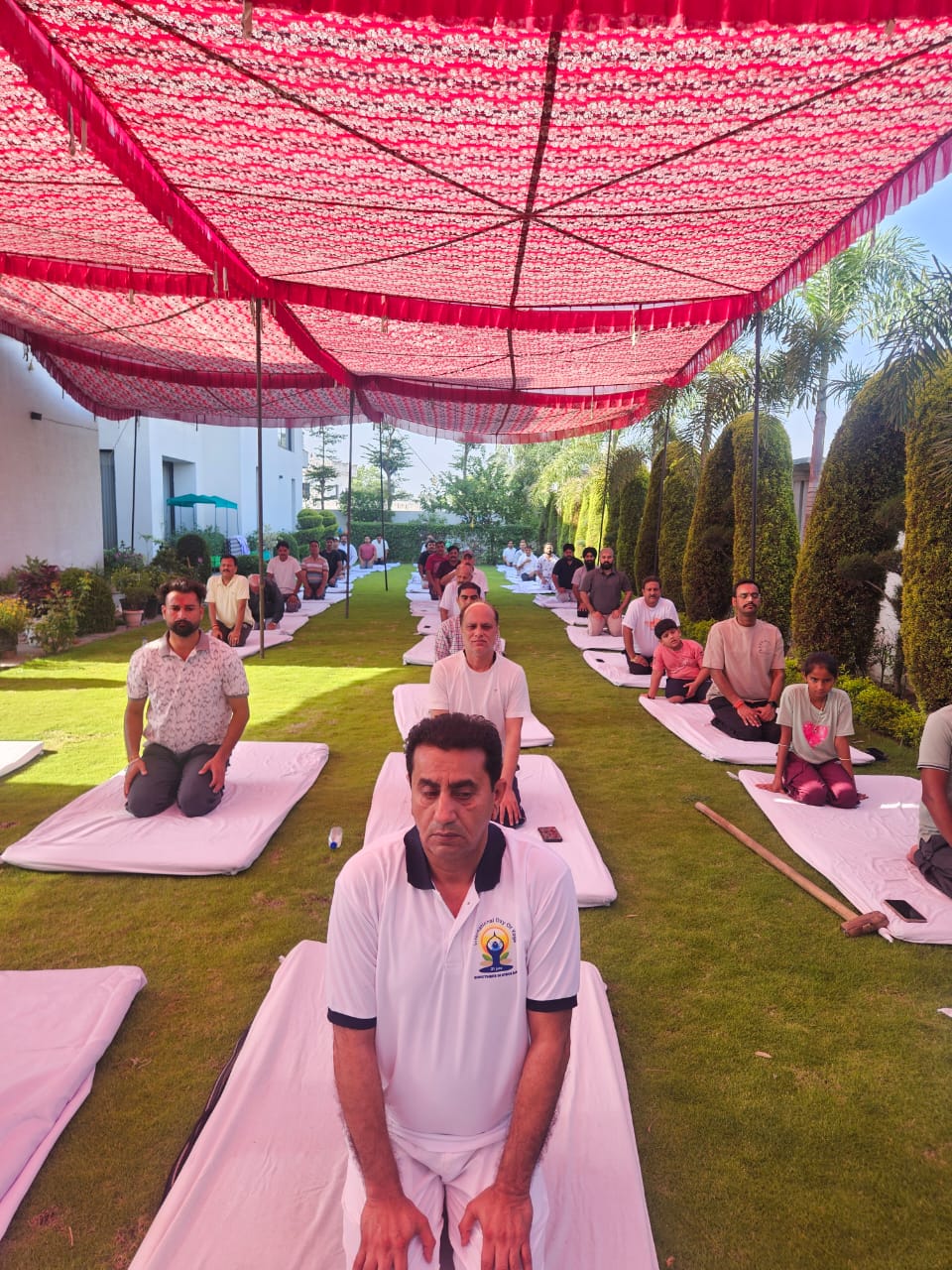 Jasrotia leads International Yoga Day celebrations, highlights PM Modi’s role in taking Yoga to global stage