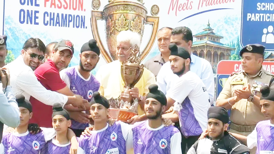 J&K poised to produce next generation of hockey stars: LG Manoj Sinha J&K poised to produce next generation of hockey stars: LG Manoj Sinha