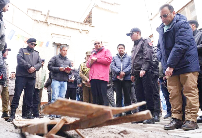LG approves Rs 7.62 Crore project for comprehensive infrastructure upgradation and beautification of old town Leh