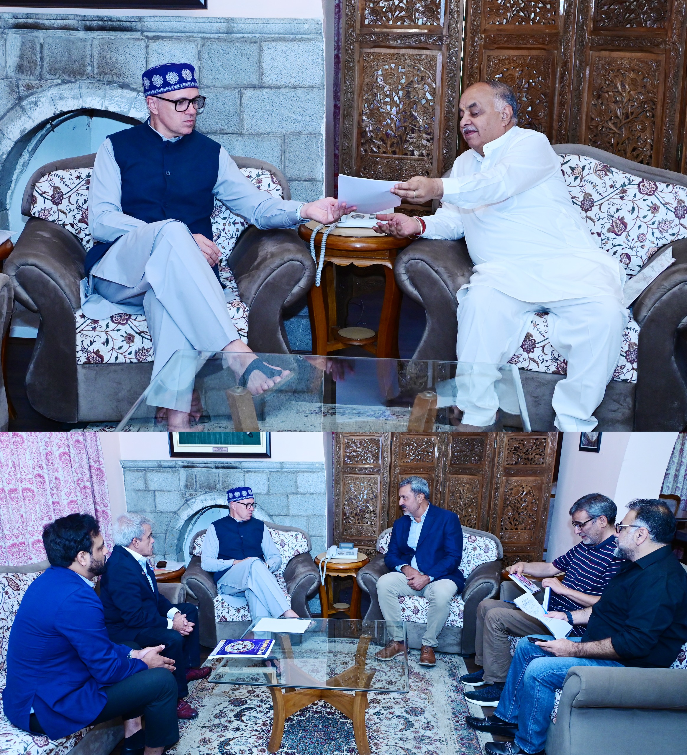 MLA Reasi, PGTI delegation call on CM Omar Abdullah