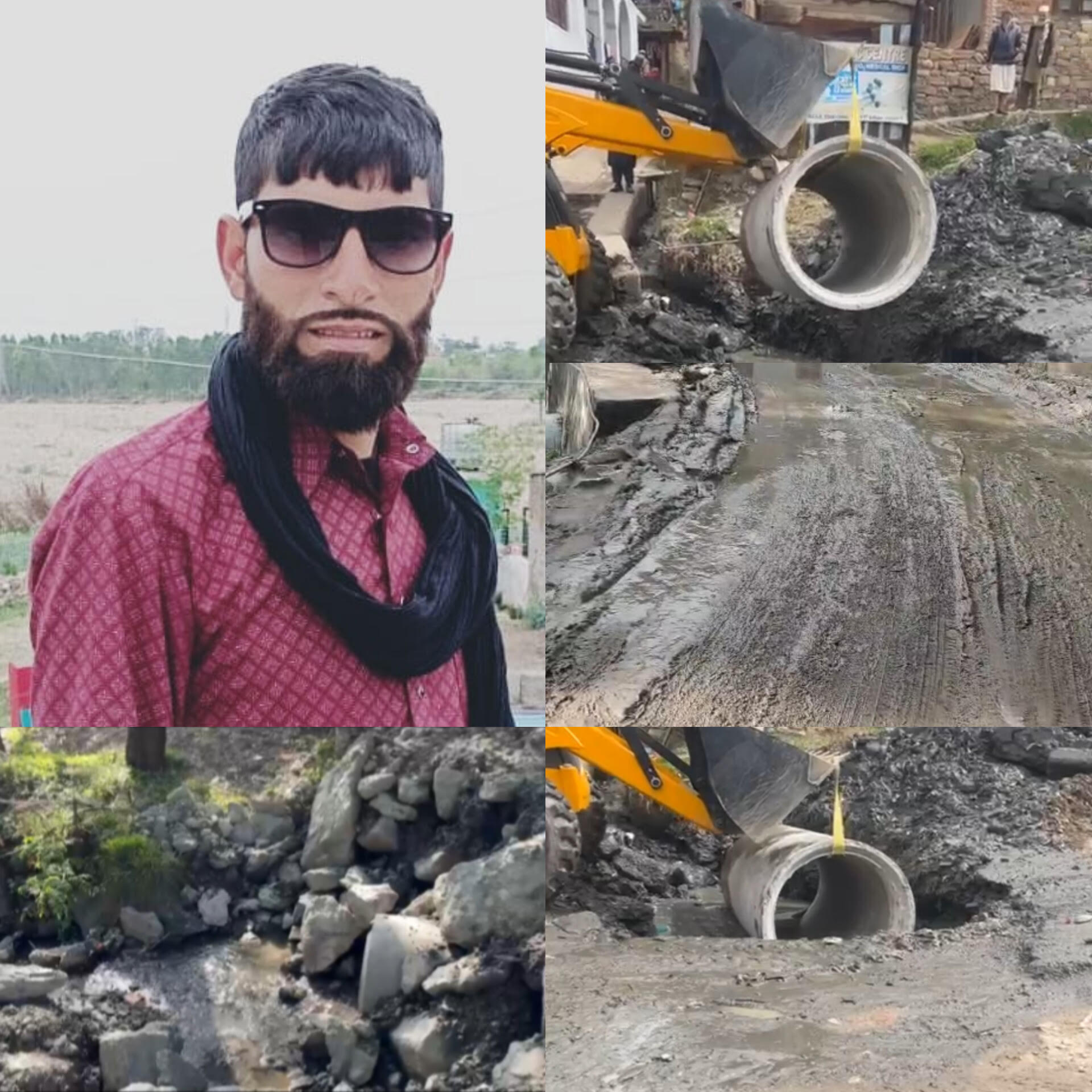 Residents demand immediate resumption of PMGSY Works on Bunjwah Road