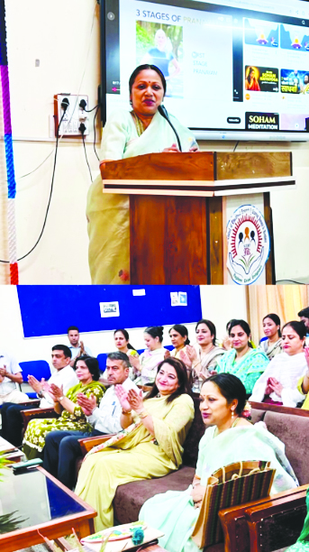 SCERT Jammu organizes follow-up session on Sudarshan Kriya under AoL–Educators Development Programme