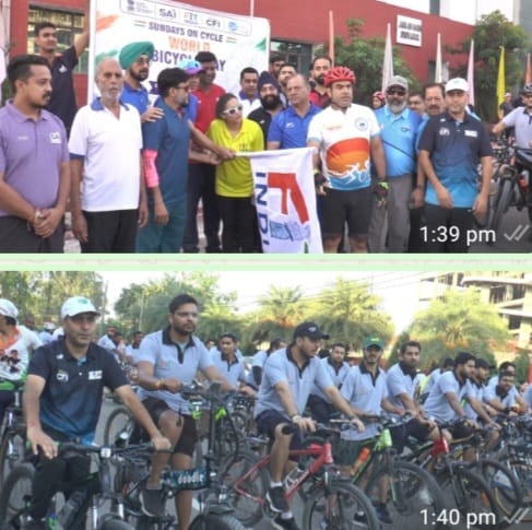 SAI STC Jammu celebrates Fit India ‘Sundays on Cycle’, World Bicycle Day 2025