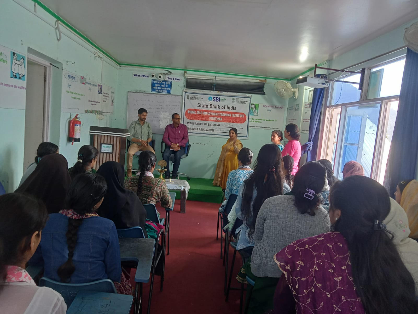 SBI RSETI Kishtwar inaugurates Beauty Parlour Training Batch on World Environment Day