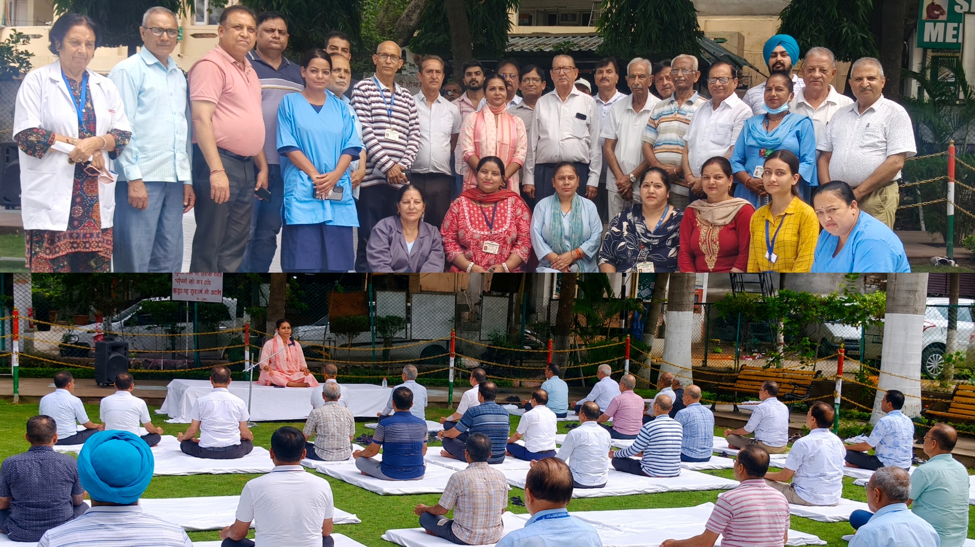SVMMC Hospital organizes Yoga Session ahead of International Day of Yoga 2026