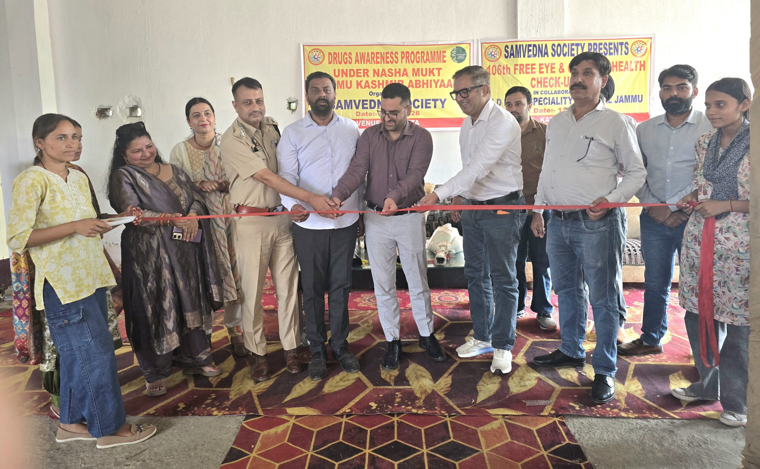 Samvedna Society organizes awareness programme on Drug Abuse at Nagrota