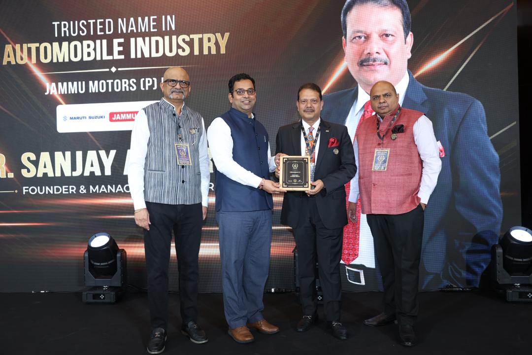 Sanjay Aggarwal honoured with Jagran Achiever Award in Shanghai