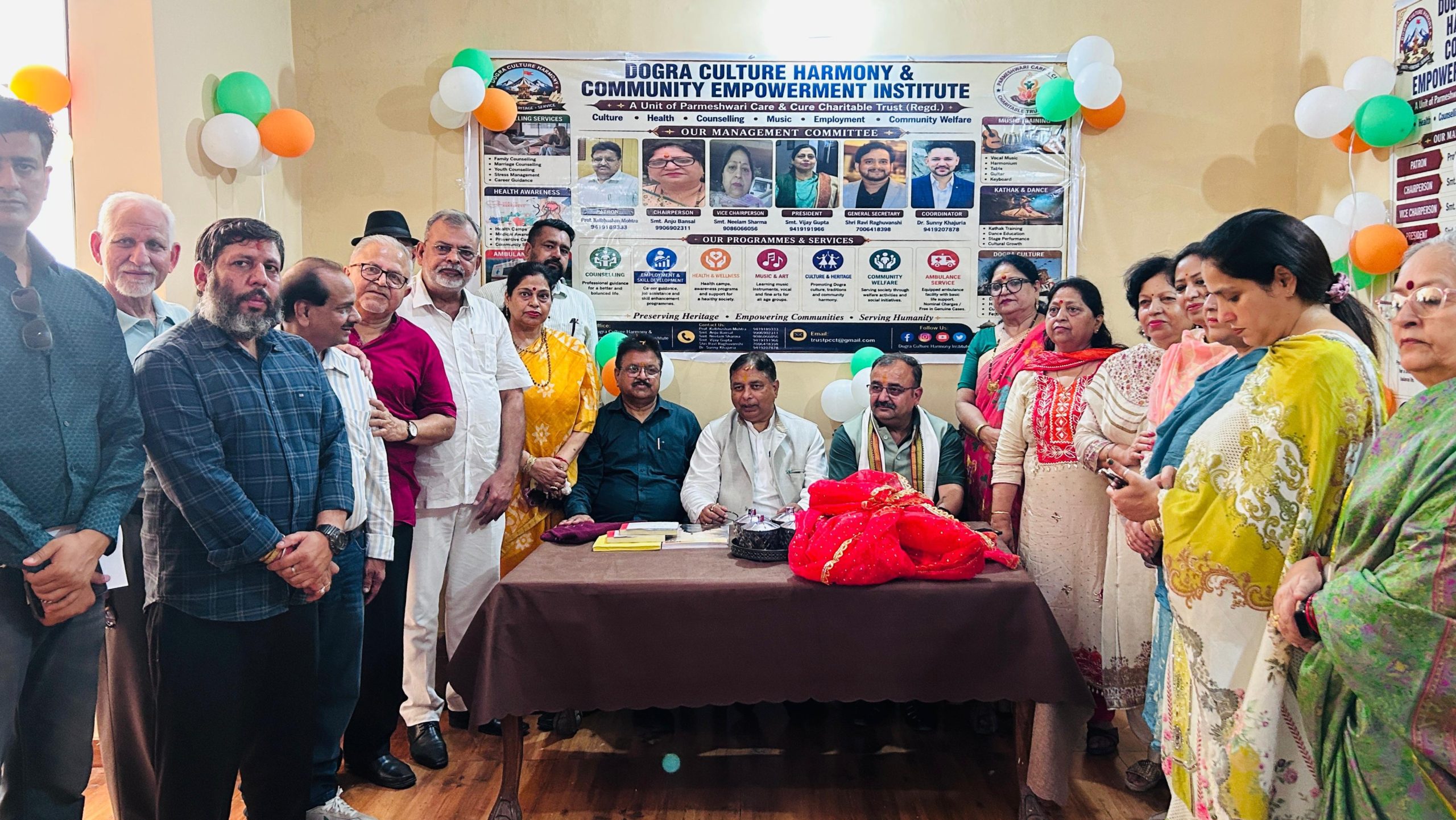 Sat inaugurates Dogra Cultural Harmony & Empowerment Institution in Jammu