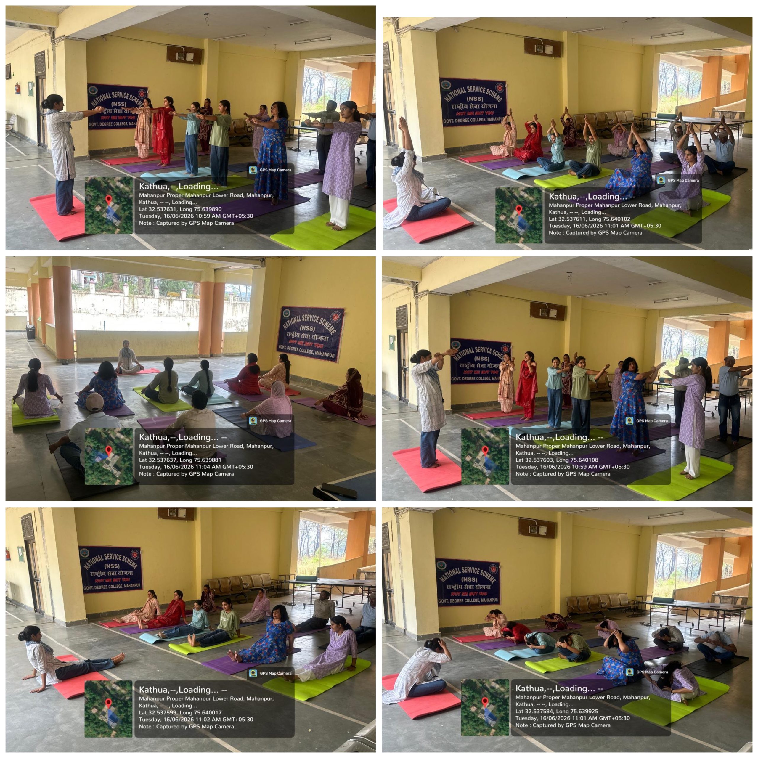 Six-day Yoga Workshop commences at GDC Mahanpur Six-day Yoga Workshop commences at GDC Mahanpur