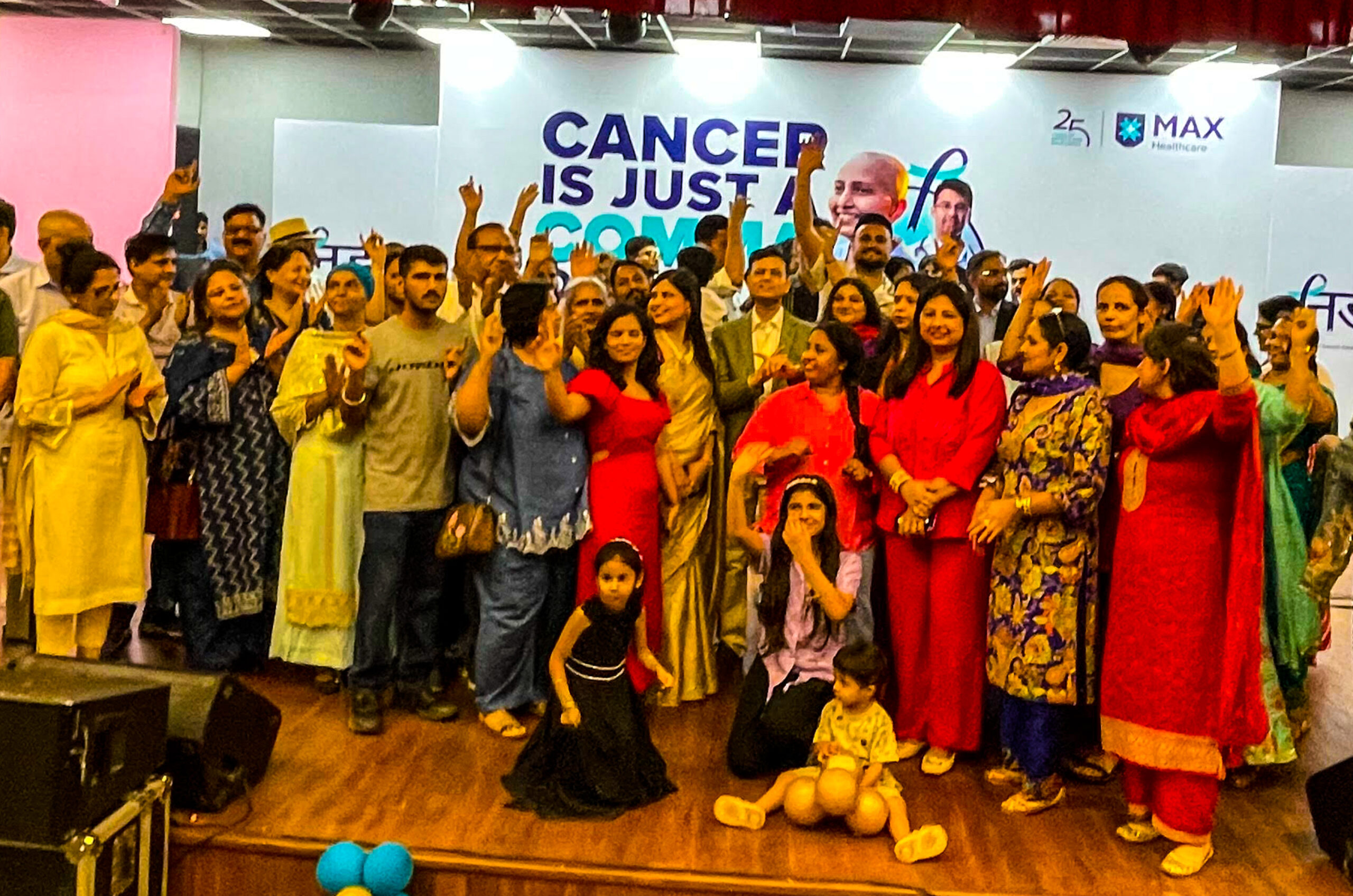Six-year-old girl among 150 cancer survivors felicitated