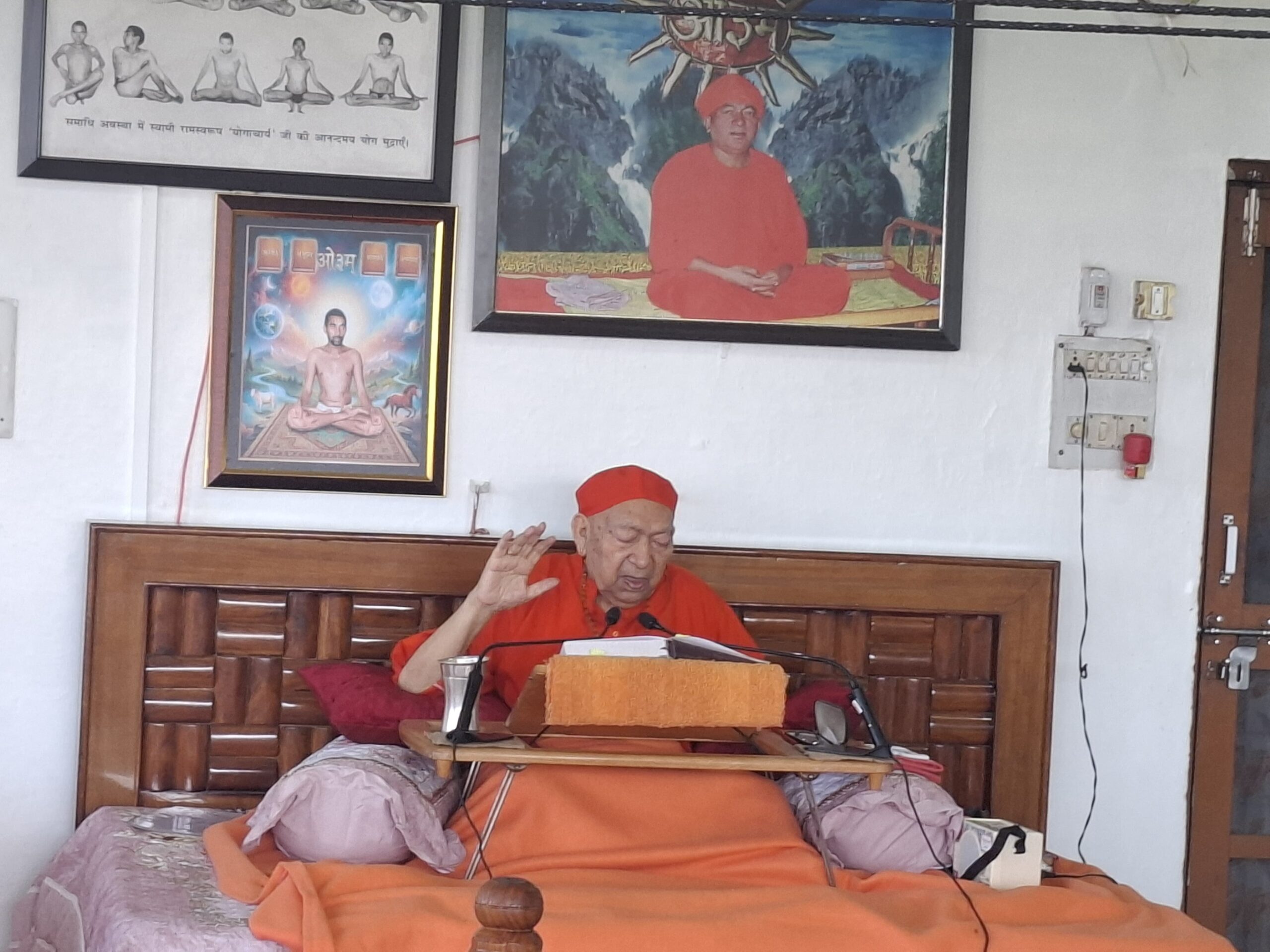Swami Ram Swarup highlights Vedic path to overcoming human weaknesses during 78-day Yajna at Ved Mandir