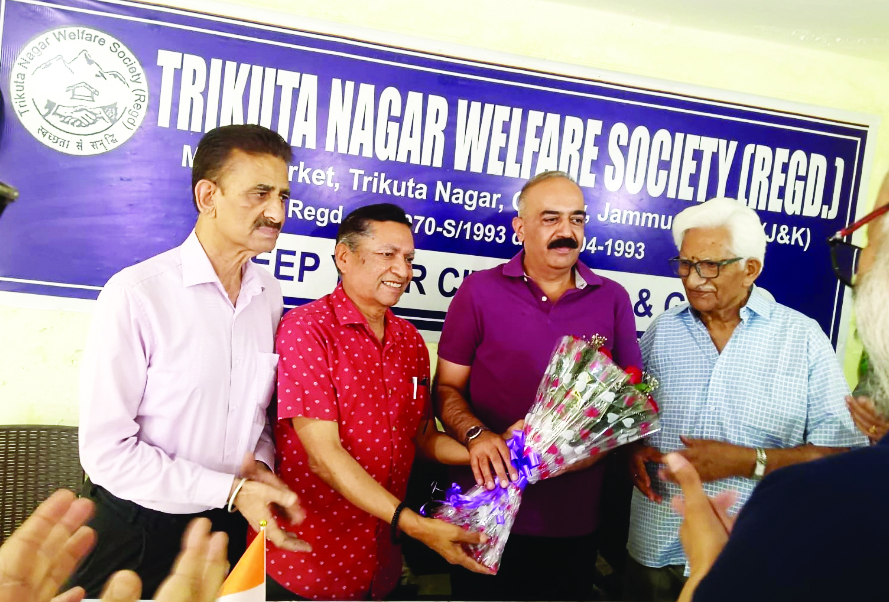 Trikuta Nagar Welfare Society raises civic issues with JMC Health Officer