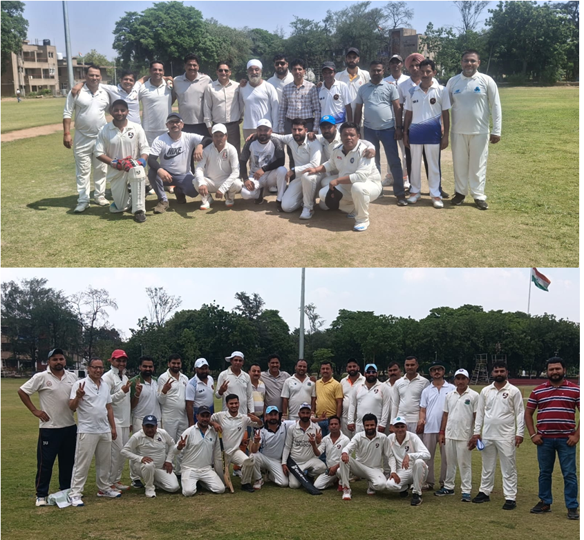 Team F, Team J register convincing wins in JU Employees Cricket Tournament