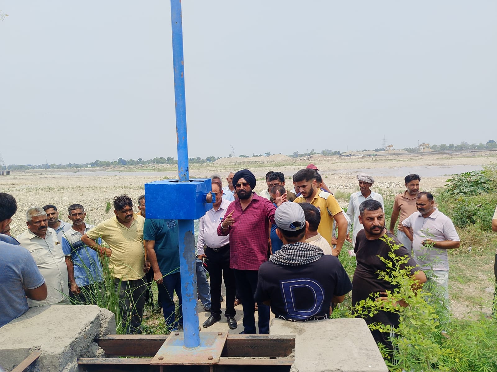 Tony intervenes to restore Khandwal Canal, immediate action to safeguard farmers’ interests ordered Tony intervenes to restore Khandwal Canal, immediate action to safeguard farmers’ interests ordered