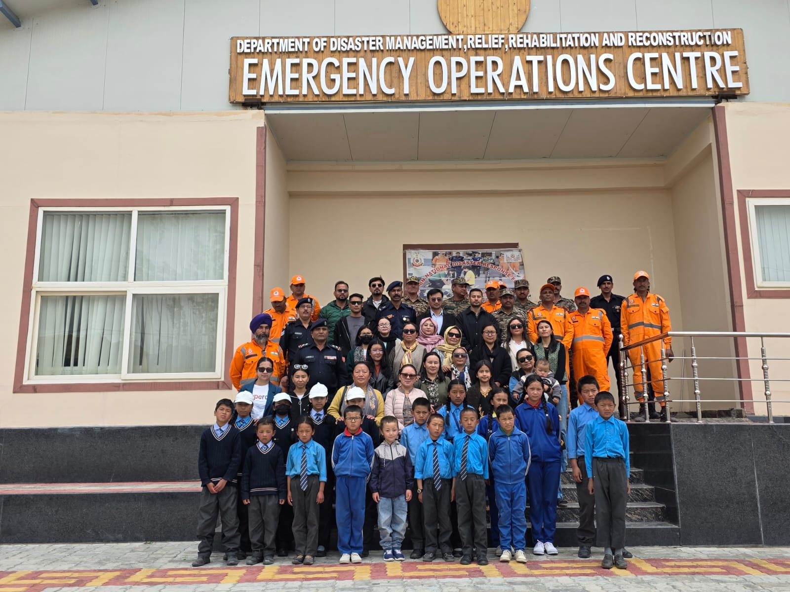 Training Programme on Disaster Preparedness and Emergency Response conducted for SEOC staff, teachers and students