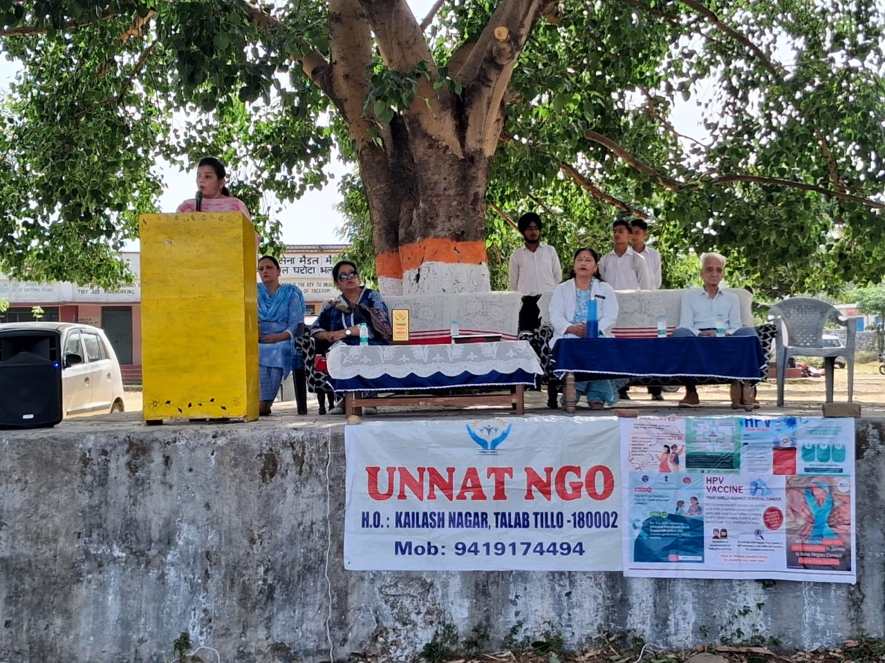 UNNAT NGO raises awareness on India’s Landmark HPV Vaccination drive against cervical cancer