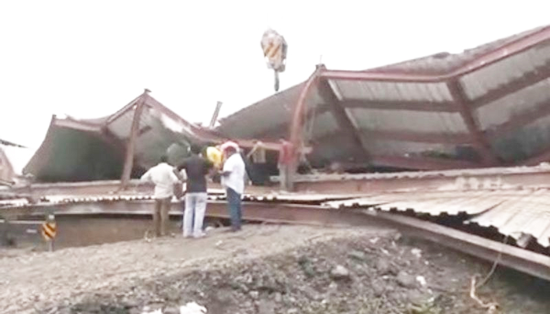 Under-construction warehouse collapses in west Kolkata; 13 pulled out, rescue op under way
