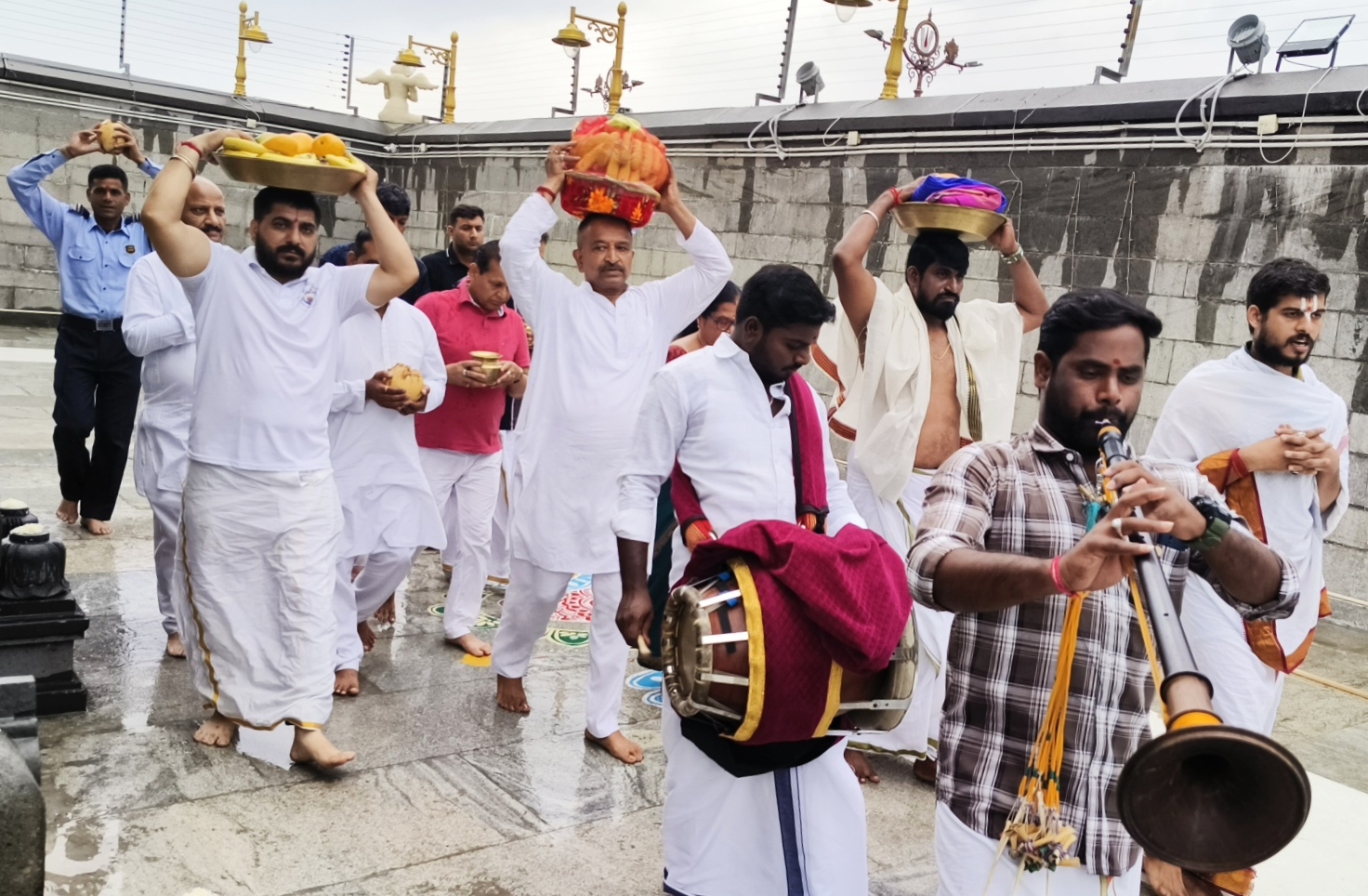 Varinder Gupta participates in Special Abhishek Ceremony at Tirupati Balaji Temple